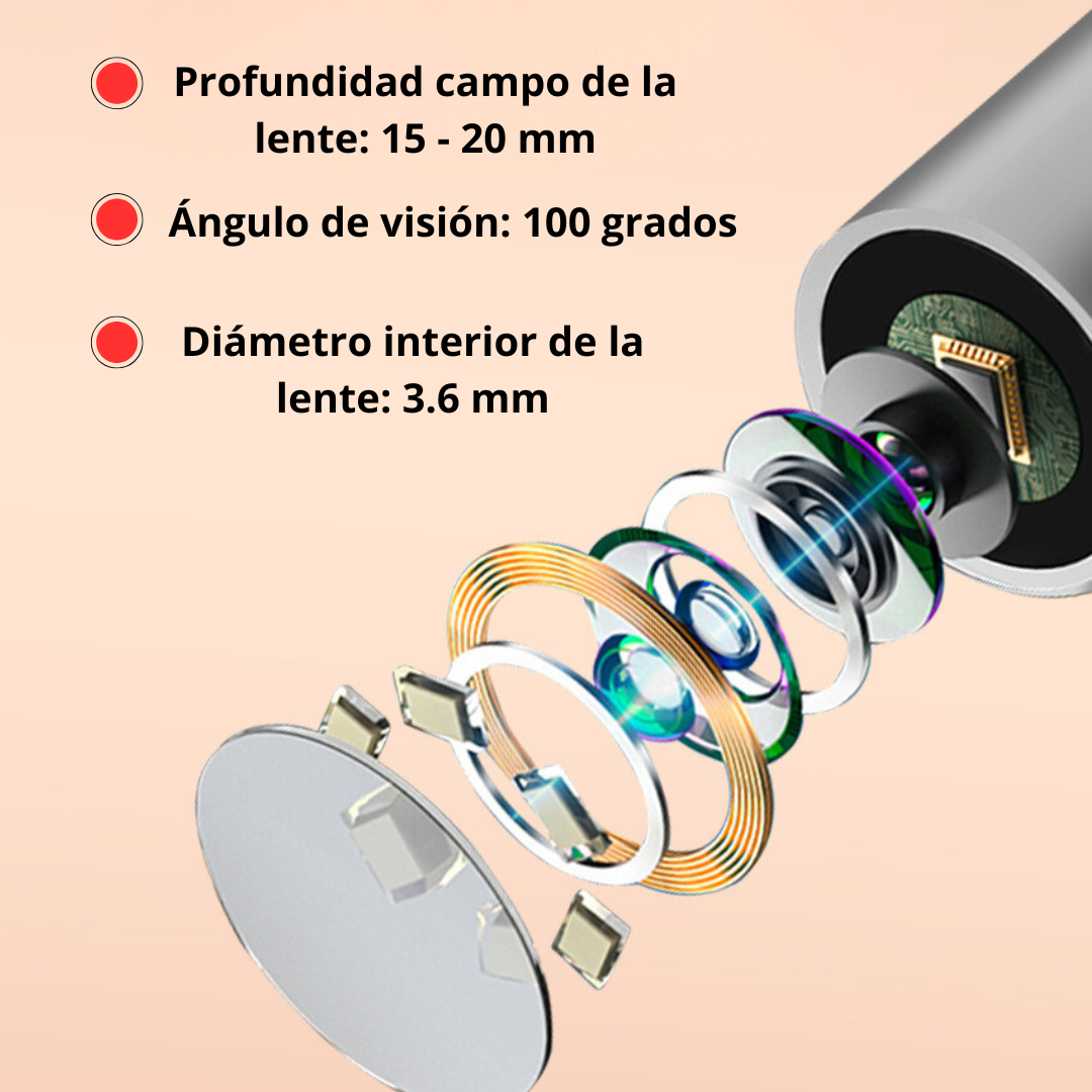 Herramienta de Limpieza Auditiva con Cámara Integrada