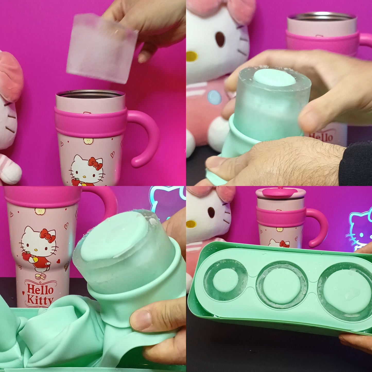 Cubitera Para Vaso Térmico Hello Kitty