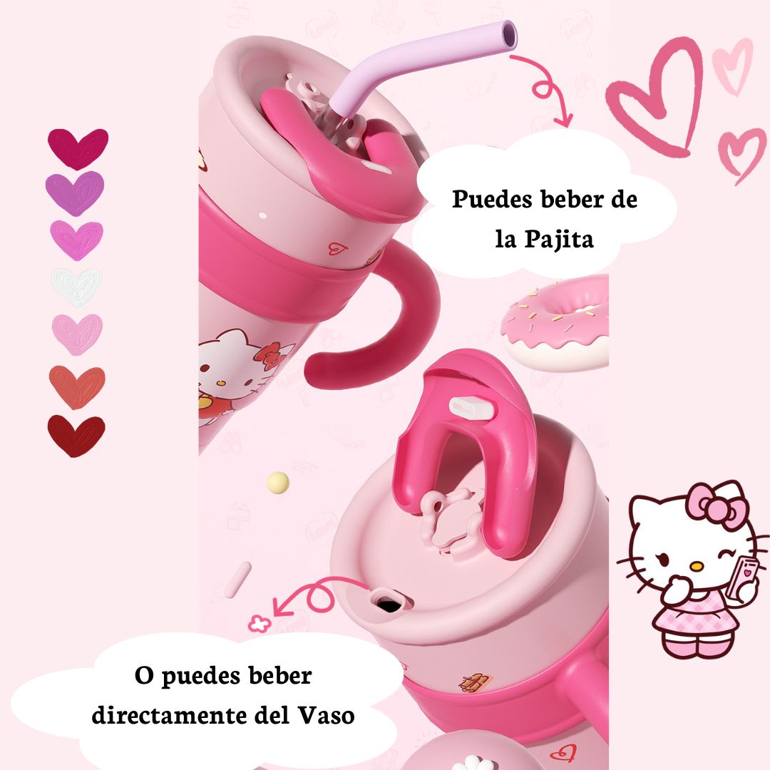 Vaso Térmico Hello Kitty